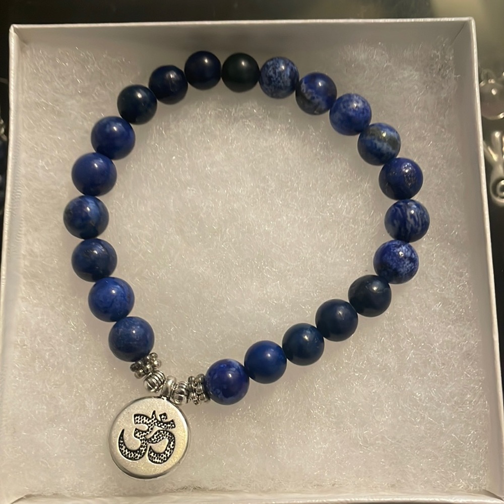 Lapis reiki bracelet
